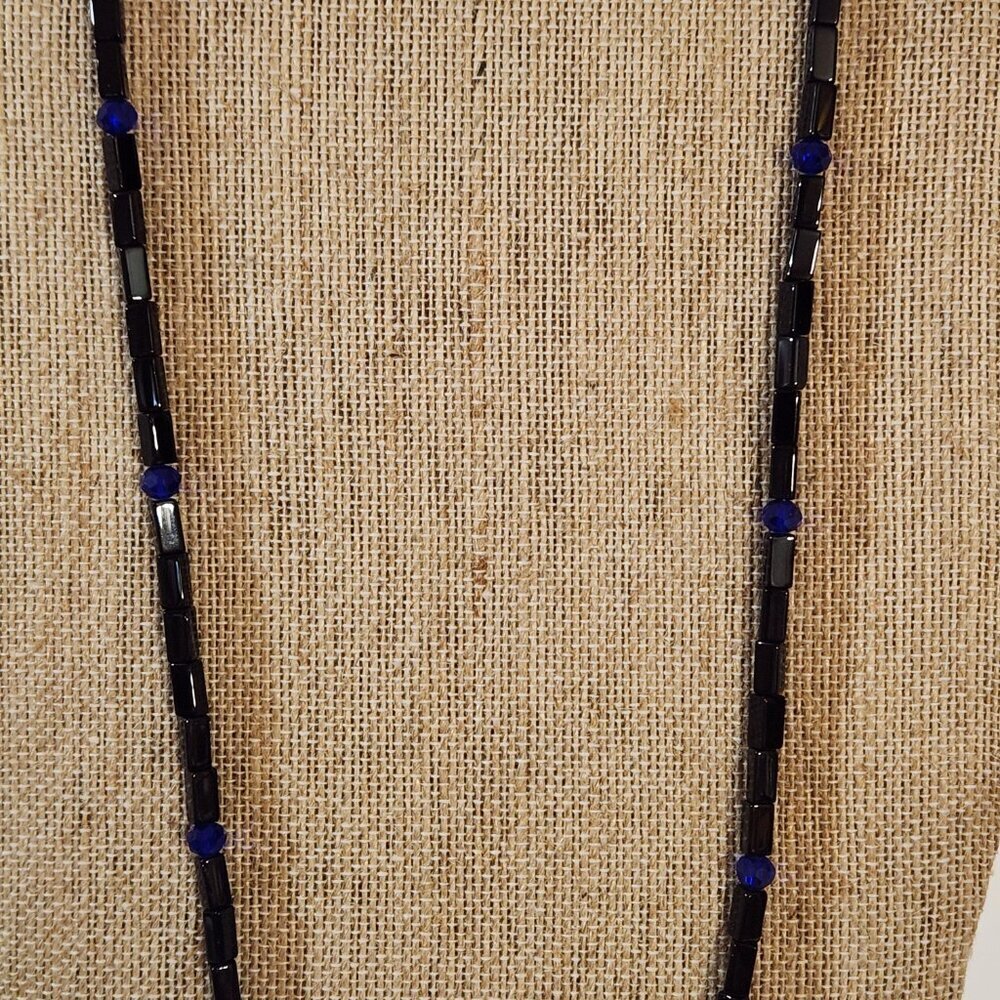 Hand Crafted Pendant Necklace Owl Feathered Silver Beaded - Picture 5 of 7